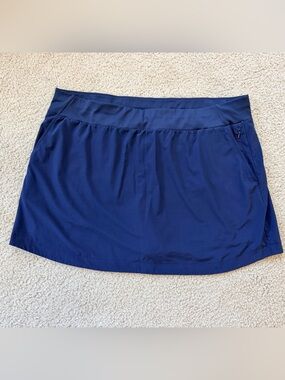 Stylus skort navy blue xxl quick dri activewear sporty tennis pickleball  XXL